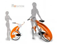 Rotation Folding Bike Concept
