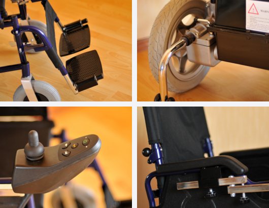 Инвалидная коляска с электромотором