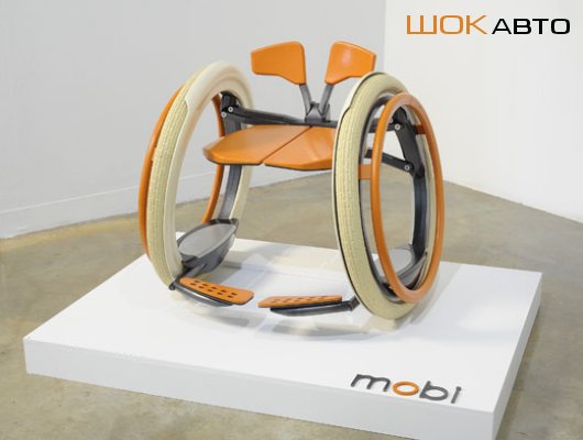 Складная электрическая коляска Моби для инвалидов