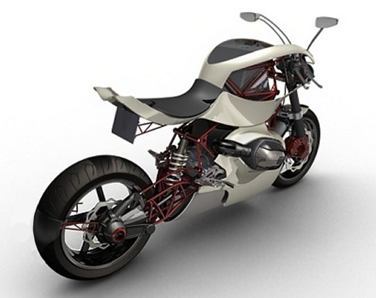 Спортивный мотоцикл BMW IMME 1200
