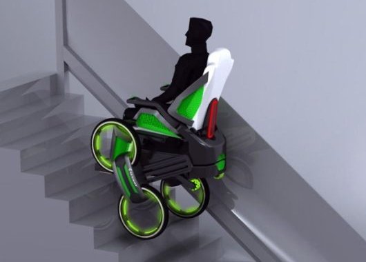 Инвалидная электрическая коляска DEKA iBot