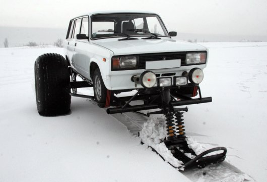 Снегомобиль SnowFootCar из Жигулей