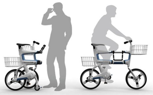 Велосипед-корзина для супермаркетов