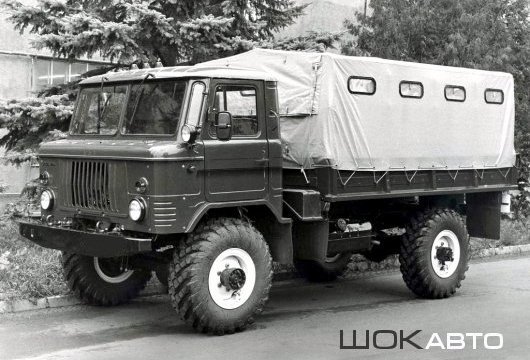 Военный грузовик ГАЗ-66